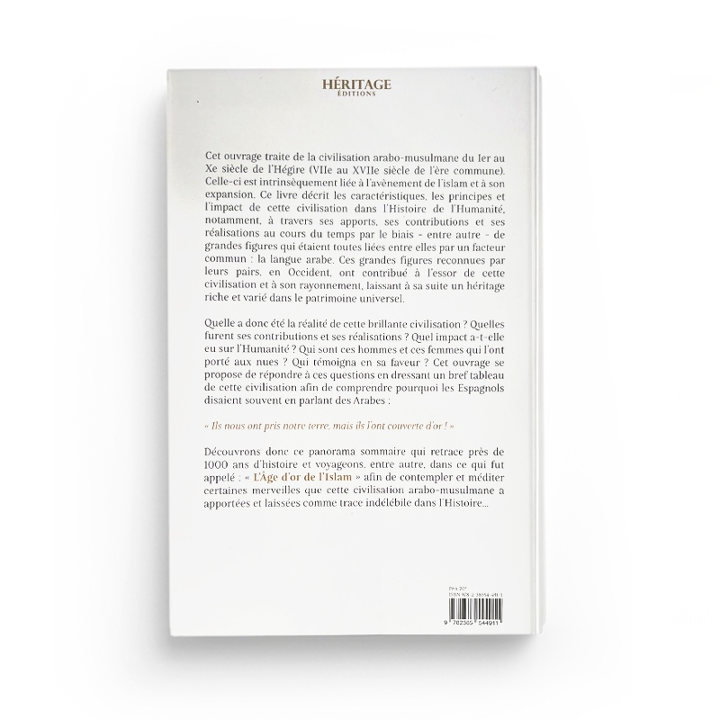 LA CIVILISATION ARABO-MUSULMANE - ENTRE GRANDEUR ET HERITAGE - MICHEL ISSA PETIT - EDITIONS HERITAGE – Image 2