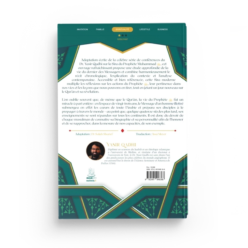 LA SIRA DU PROPHETE - UNE ANALYSE ORIGINAL ET COMPTEMPORAINE - YASIR QAHDI - EDITIONS MUSLIMCITY – Image 2