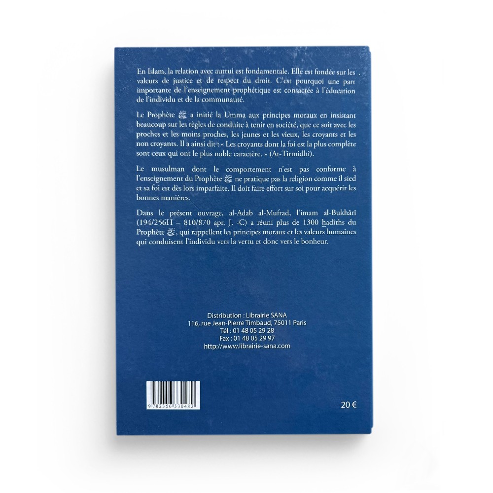 la-veritable-education-al-adab-al-mufrad-editions-sana-2