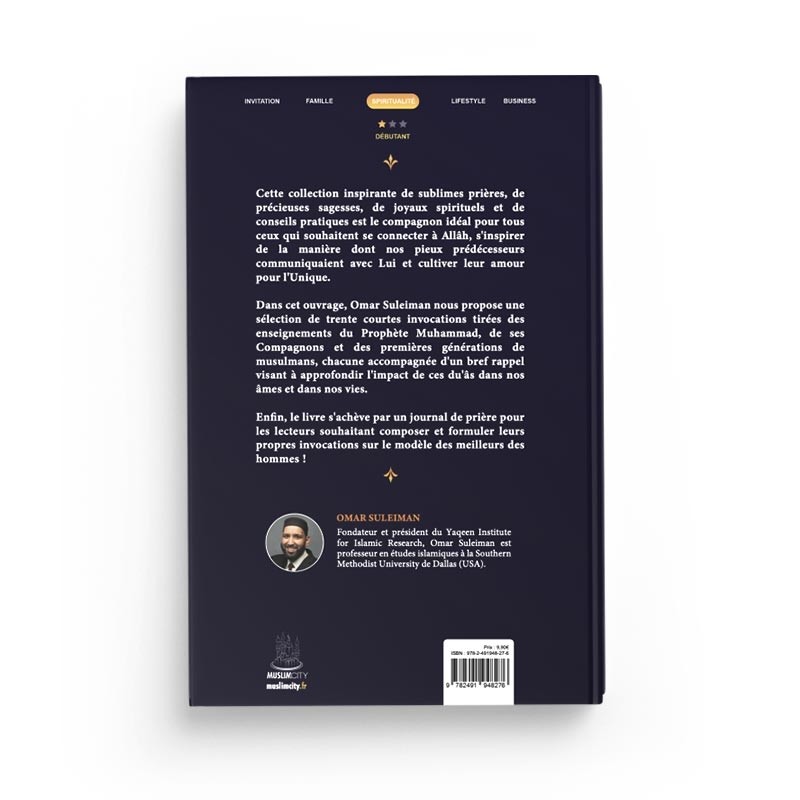 LES PRIERES DES PIEUX - OMAR SOULEIMAN - EDITIONS MUSLIMCITY – Image 2