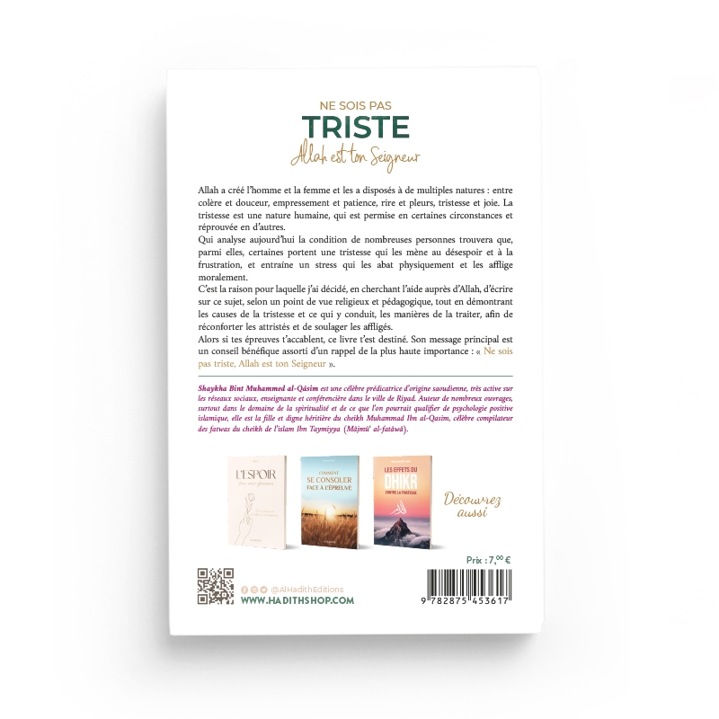 ne-sois-pas-triste-editions-al-hadith-2
