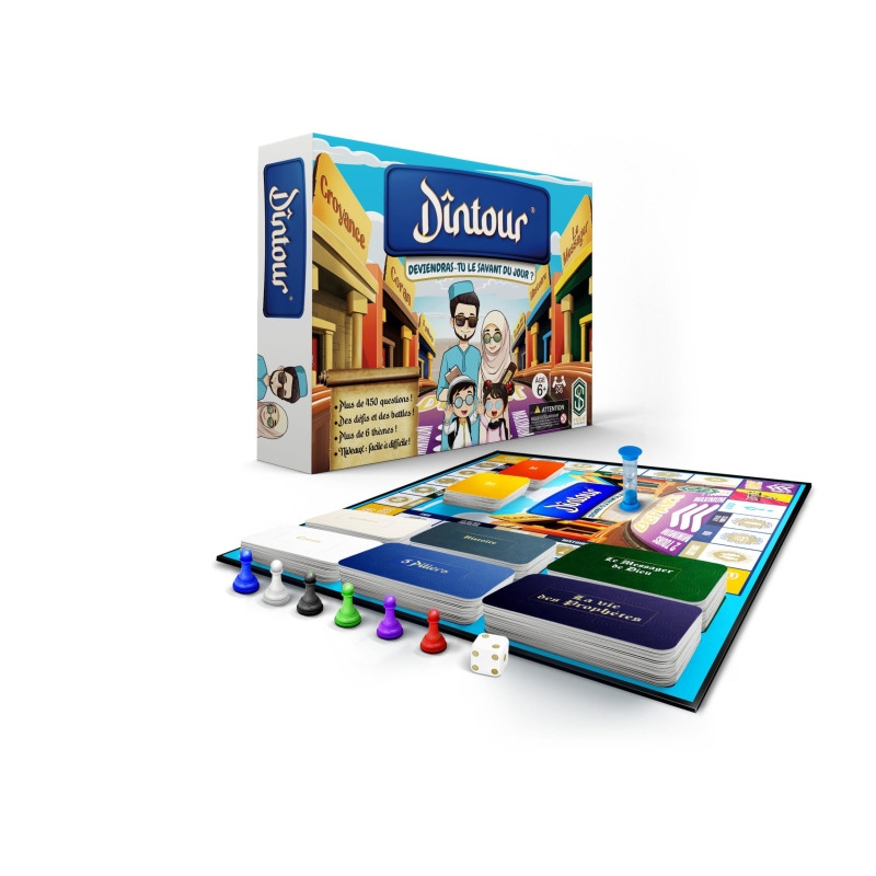 JEU DE SOCIETE - DINTOUR, DEVIENDRAS-TU LE SAVANT DU JOUR ? - EDITIONS YOUR SCIENCE – Image 2