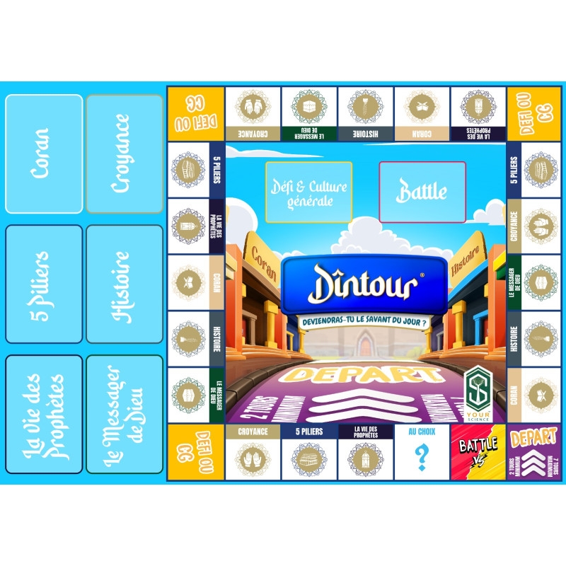 JEU DE SOCIETE - DINTOUR, DEVIENDRAS-TU LE SAVANT DU JOUR ? - EDITIONS YOUR SCIENCE – Image 3