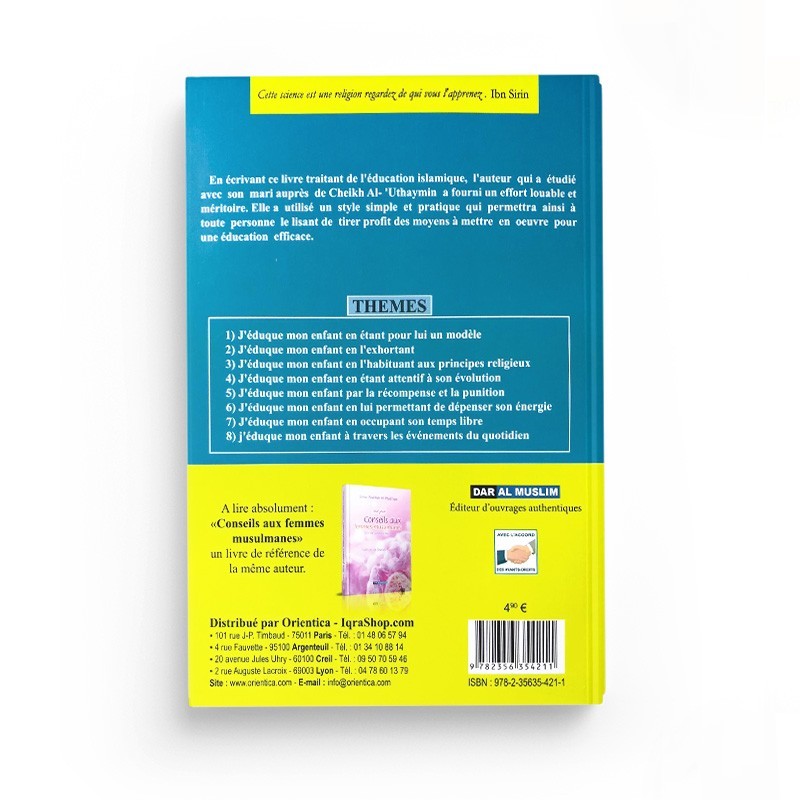 J'EDUQUE MON ENFANTS - EDITIONS DAR AL MUSLIM – Image 2