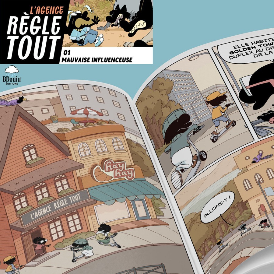 L'AGENCE REGLE TOUT - TOME 1 - MAUVAISE INFLUENCE - EDITIONS BDOUIN – Image 4