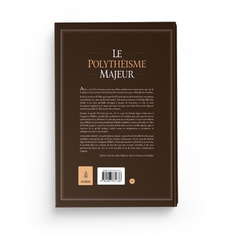 LE POLYTHEISME MAJEUR - 'ABD AL-'AZIZ IBN 'ABD ALLAH AR-RAJIHI - EDITIONS IBN BADIS – Image 2