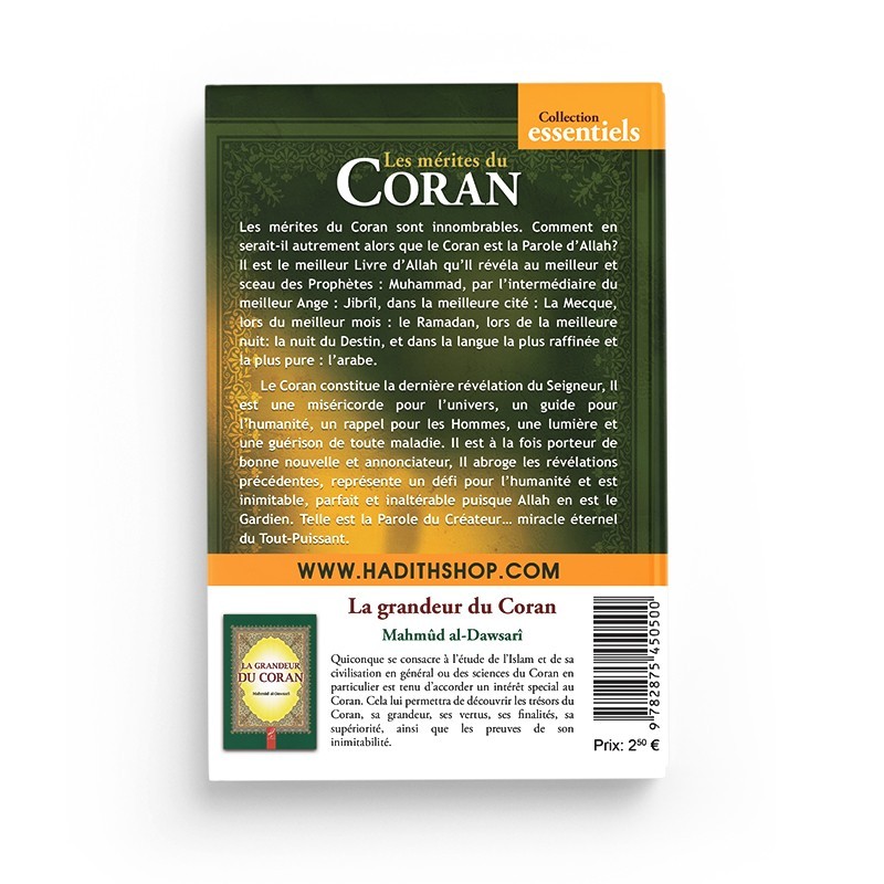 LES MERITES DU CORAN - MUSTAFA AL-'ADAWI - EDITIONS AL HADITH – Image 2