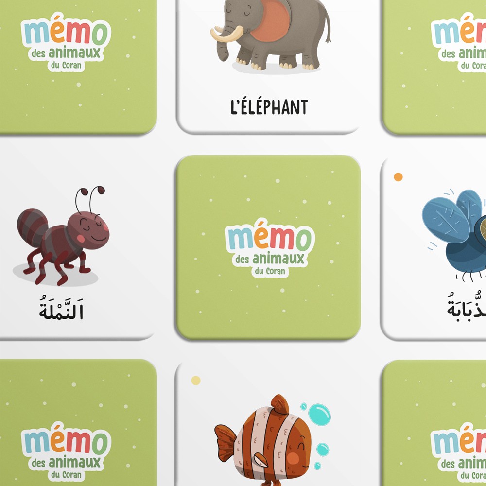 PUZZLE MEMO DES ANIMAUX DU CORAN - EDITIONS DEENILEARN – Image 4