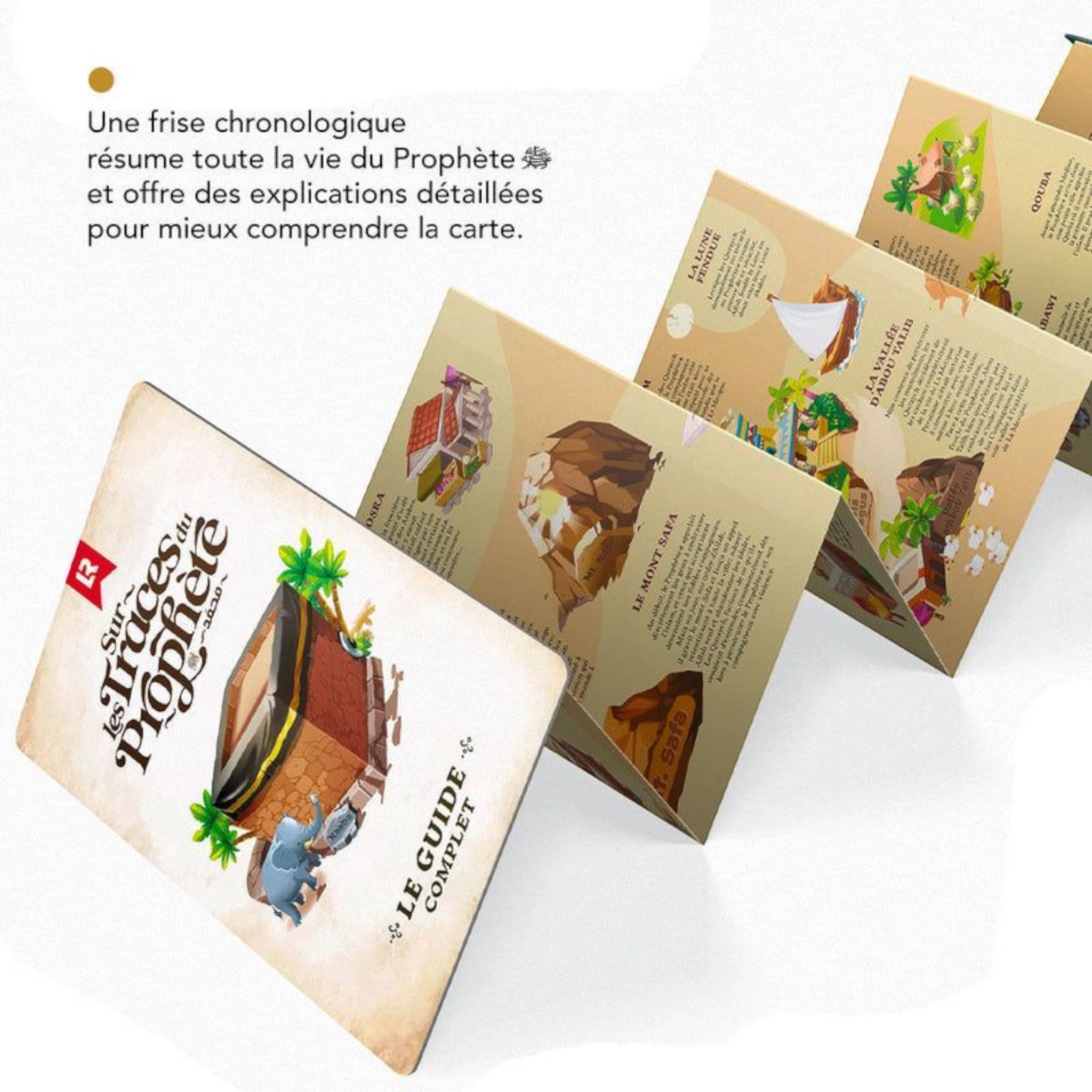 PUZZLE EDUCATTIF - SUR LES TRACES DU PROPHETE 129 PIECES - EDITIONS LEARNING ROOTS – Image 5