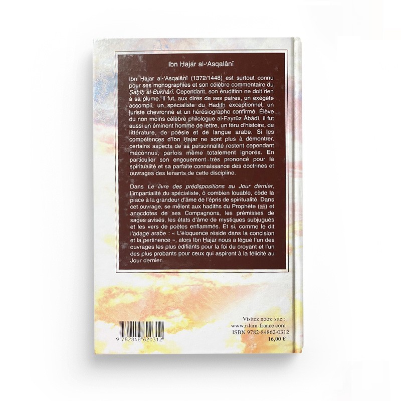 SAGESSES MUSULMANES LE LIVRE DE PREDISPOSITION AU JOUR DERNIER - IBN HAJAR AL ASQALANI - EDITIONS TAWHID – Image 2