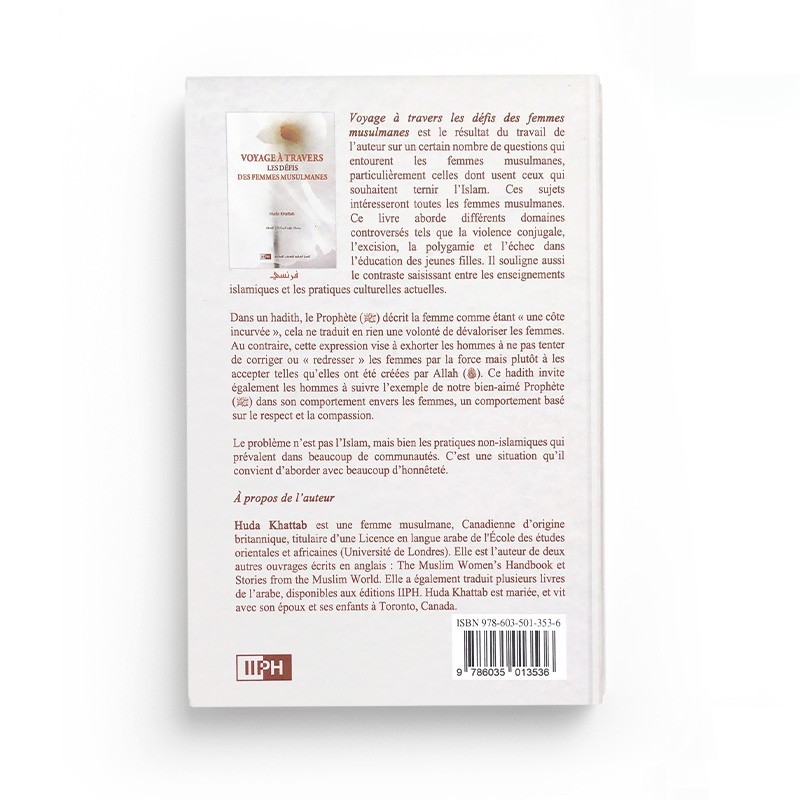 VOYAGE A TRAVERS LES DEFIS DES FEMMES MUSULMANES - HUDA KHATTAB - EDITIONS IIPH – Image 2