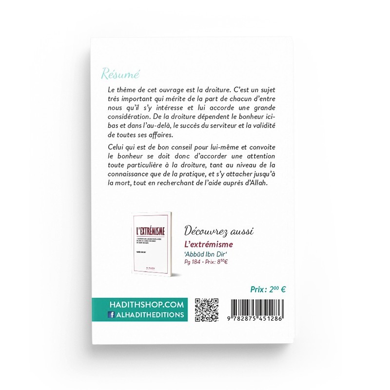 10 REGLES DANS LA DROITURE - CHEIKH 'ABD AR-RAZZAQ AL BADR - EDITIONS AL HADITH – Image 2