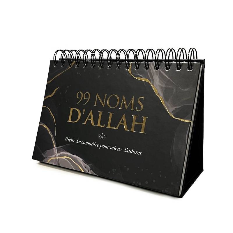 99-noms-d-allah-calendrier-chevalet-noir-editions-al-hadith