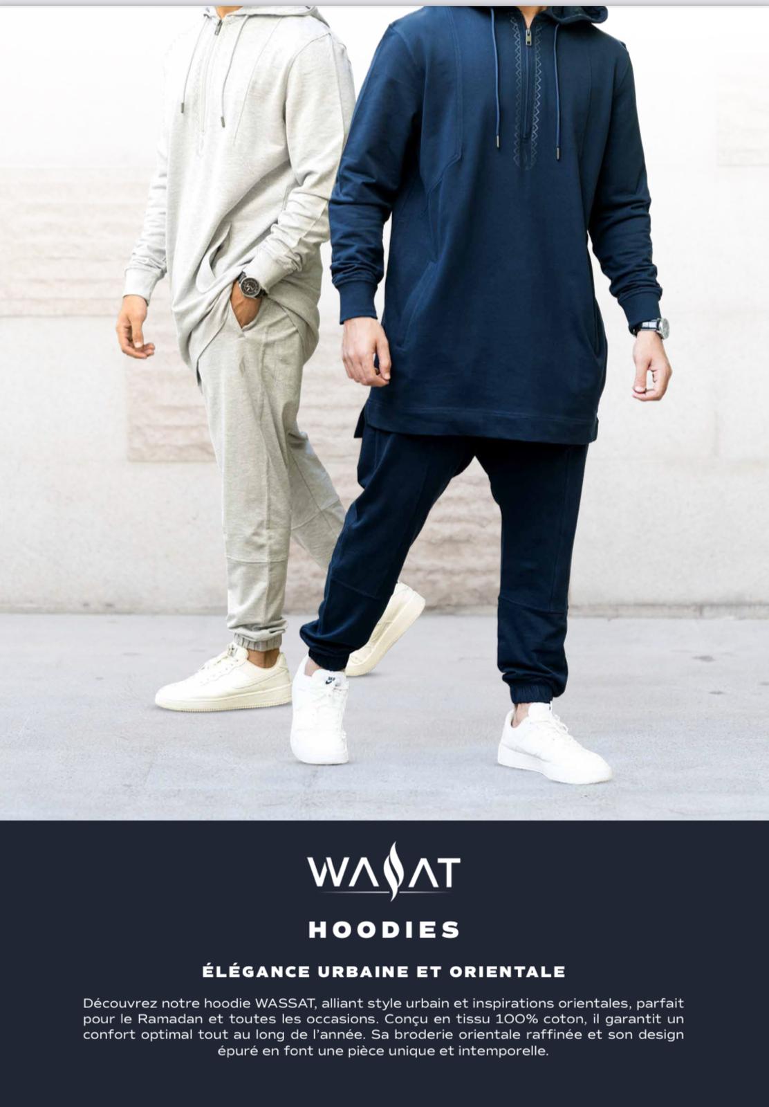 ENSEMBLE STARTER WASSAT - HOODIE & SAROUEL - COULEUR KAKI - TAILLE M – Image 3