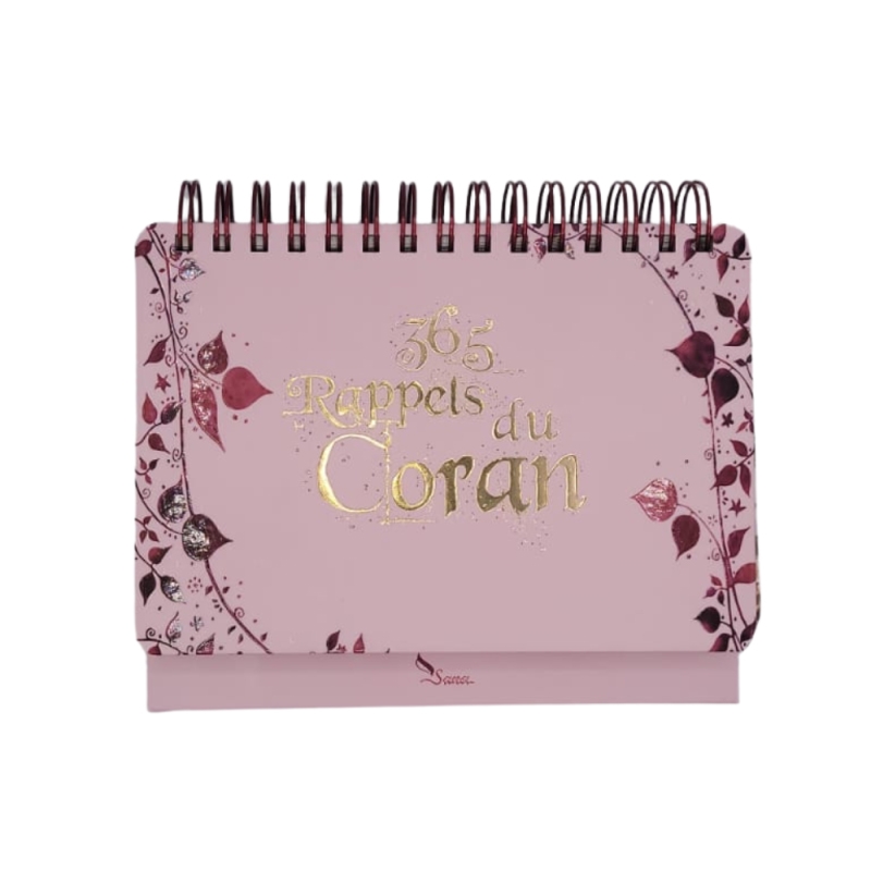 calendrier-chevalet-365-rappels-du-coran-rose-editions-sana
