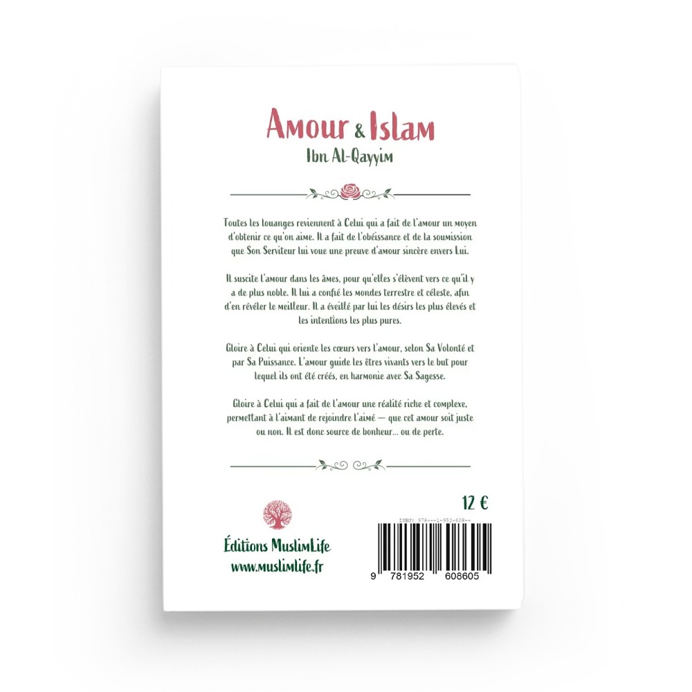 AMOUR ET ISLAM - IBN AL QAYYIM - EDITIONS MUSLIMLIFE – Image 2